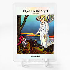 ELIJAH AND THE ANGEL 1 Kings 19:1-16 Art Card Holo Faith 2024 GleeBeeCo #J1K9 picture