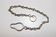 WWII US Silver plated steel Whistle Chain 9