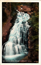 White Mts. New Hampshire, Crysal Cascade, Tuckerman's Ravine, Vintage Postcard picture