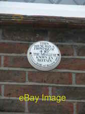 Photo 6x4 Prestigious plaque in Manor Road Portsmouth Belonging to the ho c2008 picture
