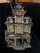 Department 56 Halloween Dept 56 Grimsly Manor  Excellent Lights And Sound Effect picture