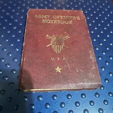 VTG 1943 WWII U.S. Army Officer's Notebook picture