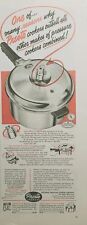 Presto Pressure Cookers Eau Claire Wisconsin Vintage Print Ad 1950 picture