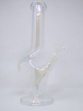 10 Inch Iridescent Zong Style Glass Water Pipe picture
