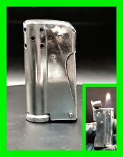 Unique Vintage Single Motion Squeeze Petrol Pipe Lighter - In Working Condition  picture