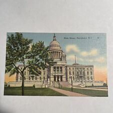 Providence, RI-Rhode Island State House Capitol Antique Vintage Postcard picture