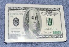 Faux $100 Dollar Bills Deck Of Playing Cards NEW picture