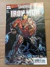 Darkhold Iron Man #1 Valerio Giangiordano Cover Marvel Comic Book 2021 picture