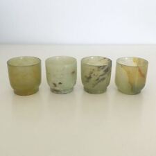 Sake Cup Guinomi Marble Stone Choko s 4 Pieces picture