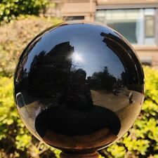 4.55LB Natural Beautiful Silver obsidian ball Quartz Crystal Sphere Healing 354 picture
