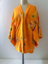 Japan Heavy Silk Réversible Haori Retro Kimono Jacket/ Stunning/Mint Cond picture