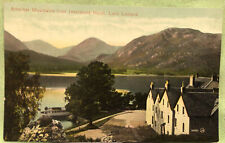 Inversnaid Hotel Loch Lomond Arrachar Mountains Vintage  Postcard picture