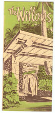 The Willows Honolulu Brochure Hawaii 1960s Vintage Travel picture