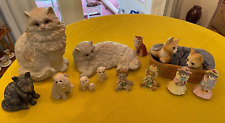 Lot of Vintage Ceramic Cats - 13 Items picture