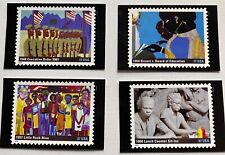 SET OF 8 2005 USPS BLACK HISTORY POST CARDS picture