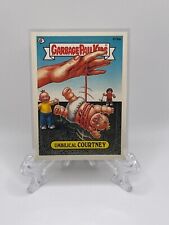 Vintage 1987 Umbilical Courtney Garbage Pail Kids Topps Sticker Card #414a picture