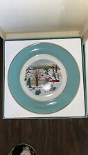 vintage avon holiday plates 1973 & 1974 picture