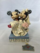 Disney Traditions Mickey And Minnie Mouse Wedding “Congratulations” Figurine picture