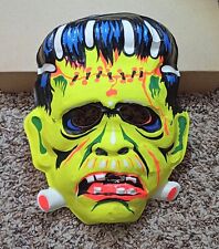 Vintage 1960s or 1970s- Collegeville Frankenstein Monster Mask - Not Ben Cooper  picture