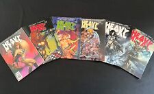Heavy Metal Adult Illustrated Fantasy Magazine 1998 Complete Bi-Monthly set picture