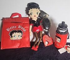 Vintage Betty Boop lot 4 New With Tags Plush Bottle Brush Insulated Bag Rare  picture