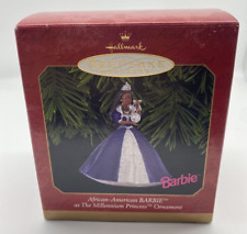 Hallmark Keepsake African American Barbie as The Millennium Princess 1999 NEW picture