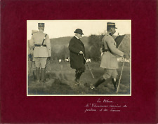 France, in Alsace, Mr. Clemenceau Examines Vintage Positions & Jobs  picture