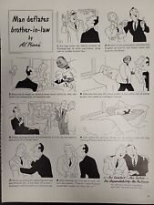 1942 Pullman Print Advertising Al Piano Cartoon Brother-In-Law Train LIFE L42A picture
