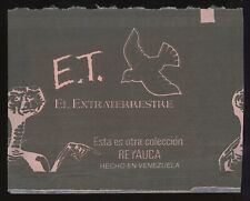 Pack 1983 Reyauca Venezuela E.T. Trading Cards RARE picture