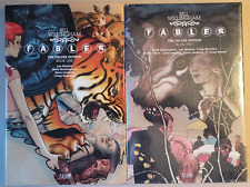 Fables Vol 1 & 2 The Deluxe Editions (Vertigo 2009-10) First Printing   picture