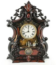 Antique Iron Mantel Clock  picture
