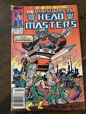 Transformers: Head Masters #1 Newsstand (1987 Marvel)-Good picture