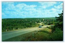 c1950's Punxsutawney Pennsylvania Intersection Of US 119 & State Rt. 36 Postcard picture
