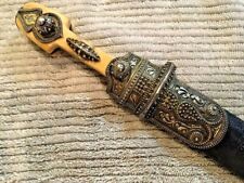 Antique Imperial Russian caucasian silver  kindjal  with seeds dagger kinjal  picture