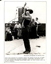 LG19 1974 2nd Gen Sanford Roth Photo JAMES DEAN LASSO ON SET OF 1956's GIANT picture