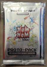NomNom Verse Proto Pack Vol. 1 - LOT OF 3 PACKS-  Extremely Rare Only 333 made picture