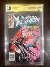 Uncanny X-Men #201 (1986) Signed Claremont and Portacio Newsstand picture