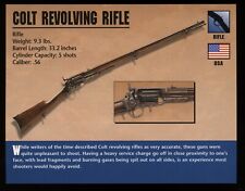 Colt Revolving Rifle Atlas Classic Firearms Card picture