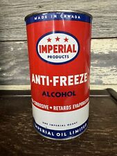 Early Canadian IMPERIAL anti-freeze 1 Imp. Qt motor oil  Can picture