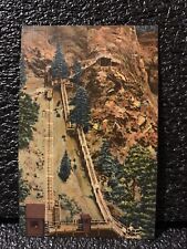 South Cheyenne Canyon Colorado Springs Colorado Vintage Postcard Unposted  picture