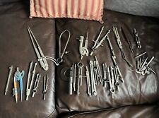 Lot Assortment Of Vintage machinist tools Caliper Compass picture