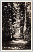 RPPC Postcard~ Drive To Boiling Springs~ Deer Park, Maryland picture