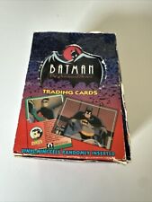 Batman Animated BTAS Vtg 1993 Series 1 Cards OPEN BOX 24 Repackaged Packs picture