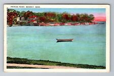 Beverly , MA-Massachusetts, Princes Point Antique c1940, Vintage Postcard picture
