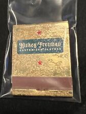 VINTAGE MATCHBOOK - HICKEY FREEMAN CUSTOMIZED CLOTHS - EASTON, PA - UNSTRUCK picture