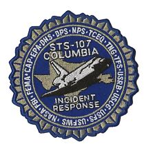 STS-107 NASA space shuttle Columbia FBI Incident Response recovery patch picture