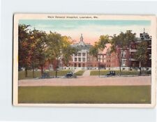Postcard Main General Hospital Lewiston Maine USA picture