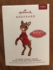 Hallmark 2018 Keepsake Light Magic Rudolph A Very Shiny Nose Ornament picture