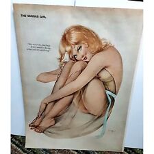 1978 Playboy February Vargas Girl Cartoon Art Page picture