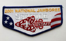 2001 National Jamboree OA Service Staff flap picture